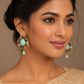 Turquoise Multicolor Teardrop Statement Earrings