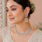 Midnight Grace Black Drop Necklace & Jhumka Set