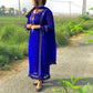 Handmade Mukesh Work Kurta Gala 3 Piece