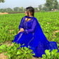 Handmade Mukesh Work Kurta Gala 3 Piece