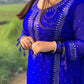 Handmade Mukesh Work Kurta Gala 3 Piece