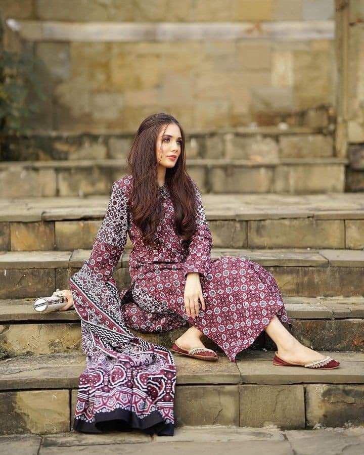 Ajrak diamond suit 3 PC