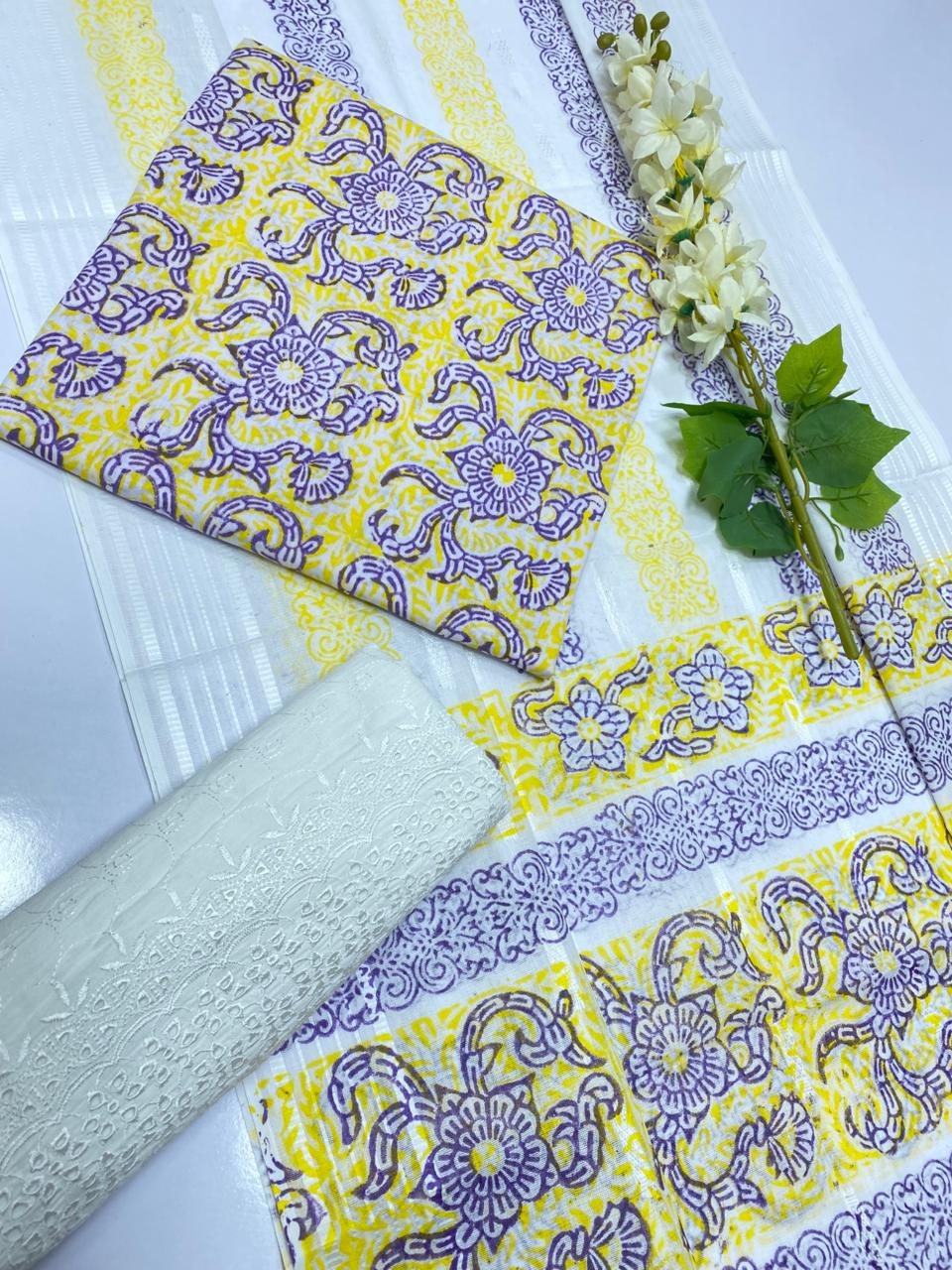 Sabi Cotton Lawn 3 pc suit