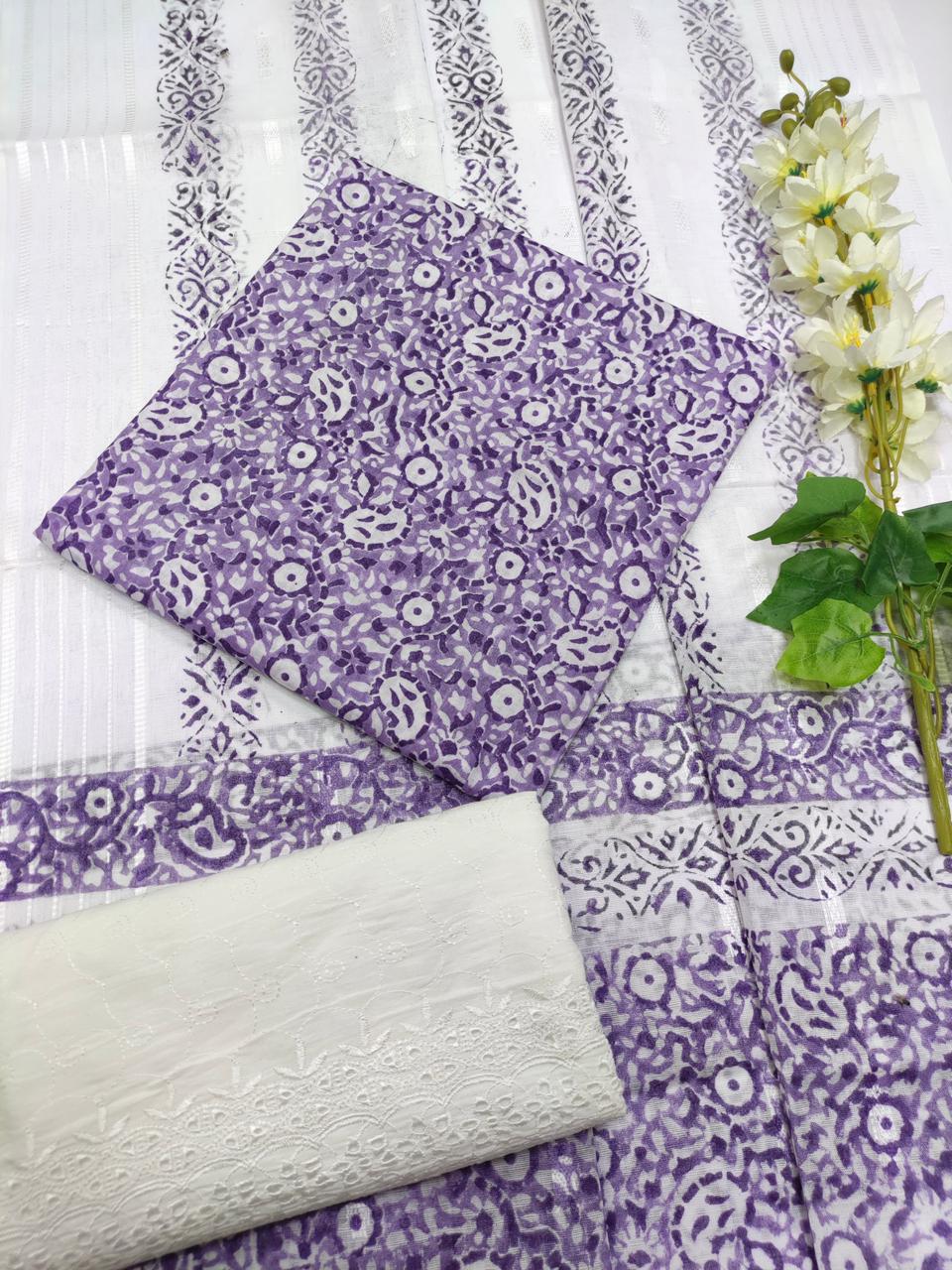 Sabi Cotton Lawn 3 pc suit