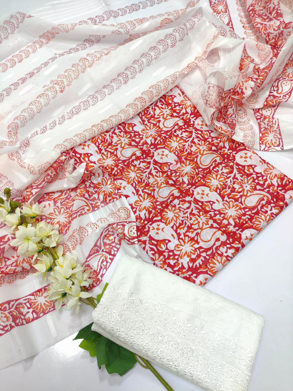 Sabi Cotton Lawn 3 pc suit