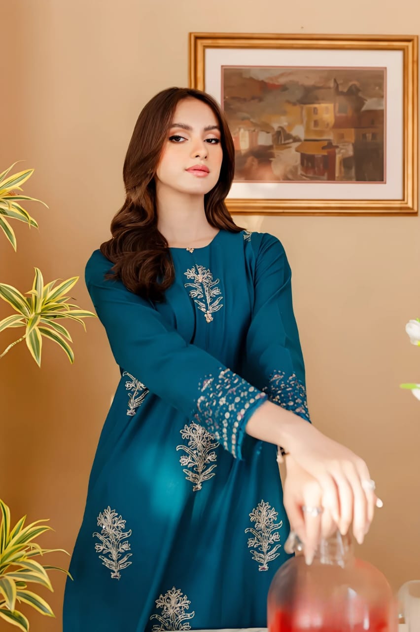 Embroidered Co-Ords 2pc suit