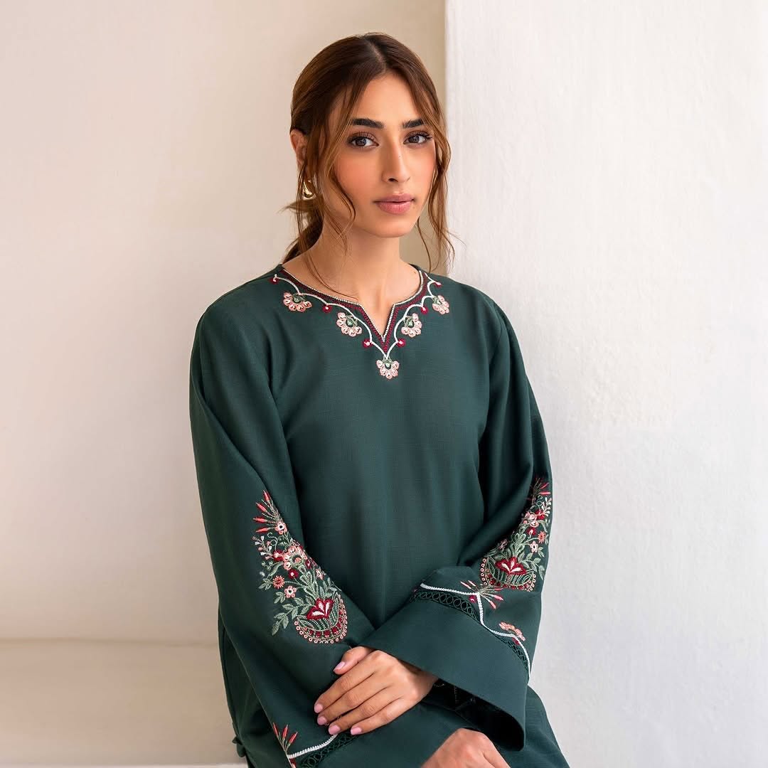 Kalamkar Green 2PC