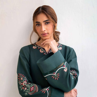 Kalamkar Green 2PC