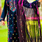 Black Pakka Boor Lawn 3 Piece Suit