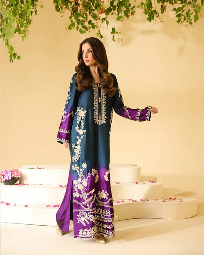 Diamond 2pc Silk Suit